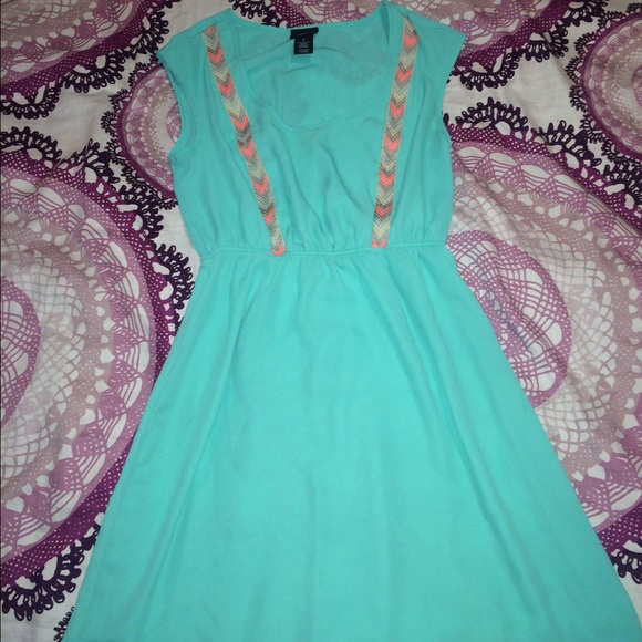 Teal RUE21 dress size M