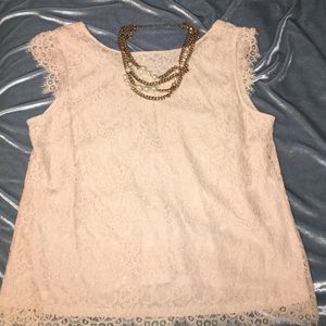 SCANDAL lace top