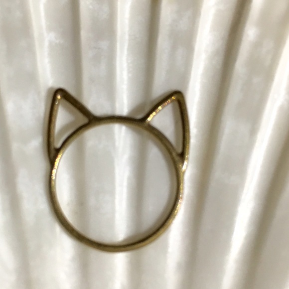 ✨🐱Catbird "Lovecats" Cat Ear Ring🐱✨