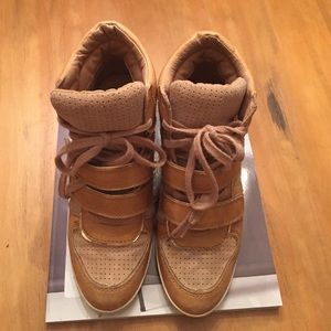 Ash hidden wedge sneakers.