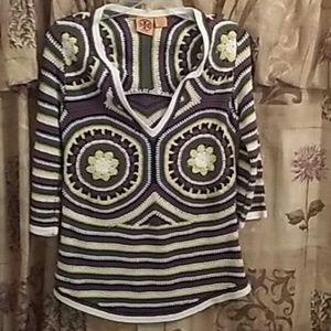Tory Burch boho knit top