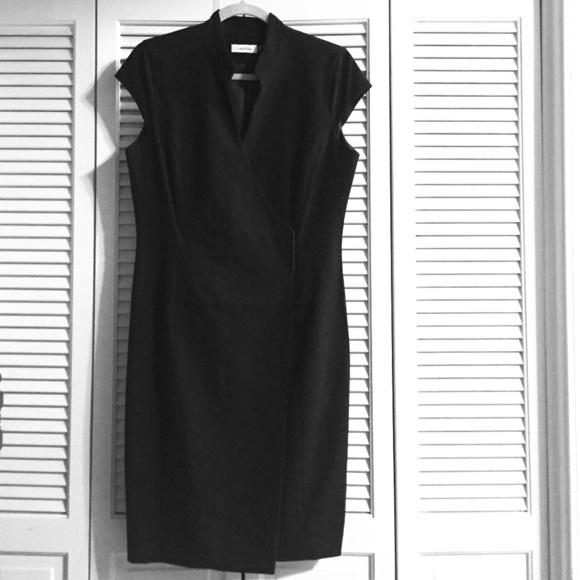 Black Calvin Klein dress