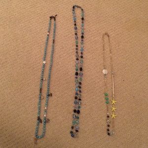 💐 Nautical Necklace Trio