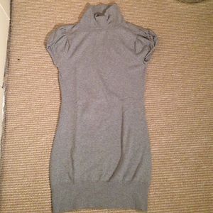 Flirty and fun short sleeve turtle neck