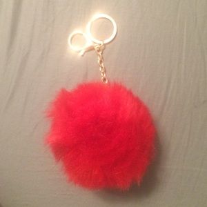 Puff Ball Keychain!
