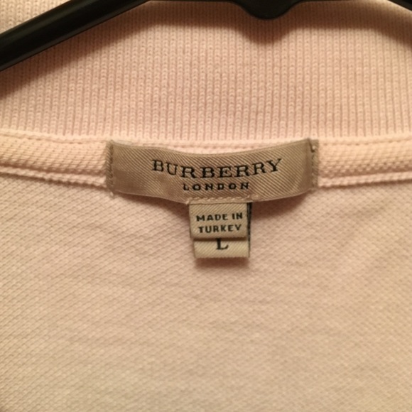 Men's Burberry Polo - Picture 2 of 3