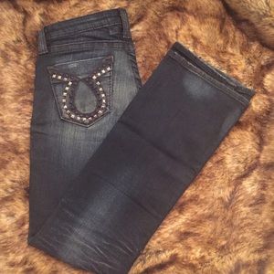 Dark wash boot cut Big Star Jeans -- size 27R