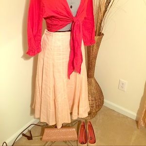 Ralph Lauren linen skirt