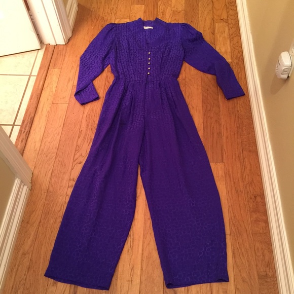 Vintage Silk Jumpsuit