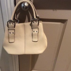Tignanello small tote shoulder leather bag