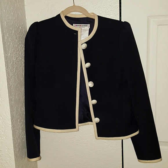 Yves Saint Laurent Jackets & Blazers - Saint Laurent vintage Jackie O style blazer Yves Saint Laurent Jackets & Blazers - Saint Laurent vintage Jackie O style blazer