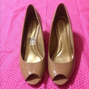 Nude wedges (comfy!!)