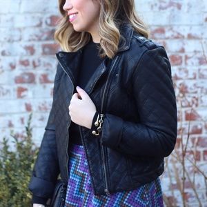 Aeropostale Jackets & Coats - Black Quilted Moto Jacket Aeropostale Jackets & Coats - Black Quilted Moto Jacket