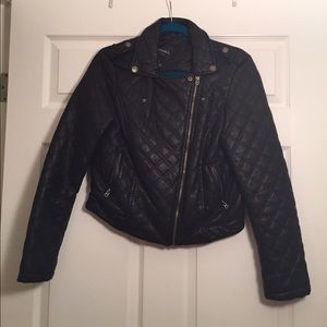 Aeropostale Jackets & Coats - Black Quilted Moto Jacket Aeropostale Jackets & Coats - Black Quilted Moto Jacket