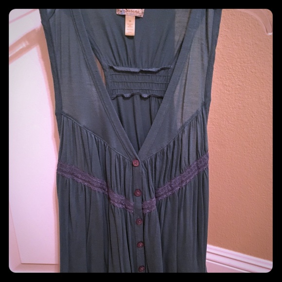 Urban Outfitters Teal Tank Top