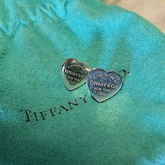 Tiffany & Co Heart Shaped Earrings