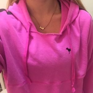 victoria secret pink pull over