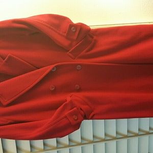 Long, wool coat.  Purchased at Nordstrums