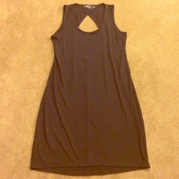 MINKPINK black dress with stripe details!
