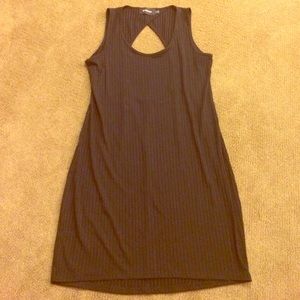 MINKPINK black dress with stripe details!