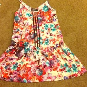MINKPINK white dress with flower details!