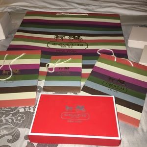 Coach Boxes/Bags