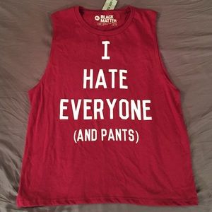 Black Matter (Hot Topic) Sleeveless Graphic Tee