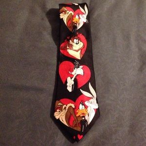 Looney Tunes Valentine's Day Men's Necktie