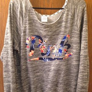 VS Pink Slouchy Pullover