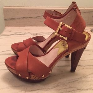 MICHAEL Michael Kors leather heeled sandal