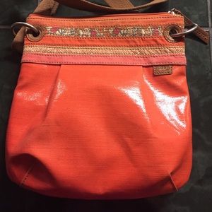 Fossil Coral Crossbody purse