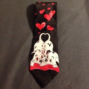 101 dalmatians Valentine's Day necktie