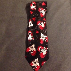 Looney Tunes Valentine's Day necktie