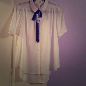 NWT Peter Pan collar blouse!