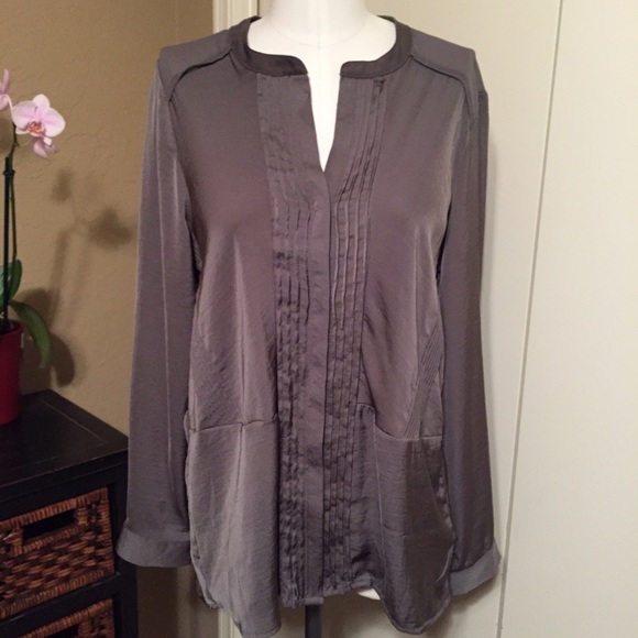 H&M Gray Blouse