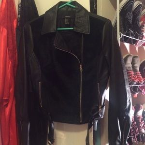 Leather forever 21 jacket