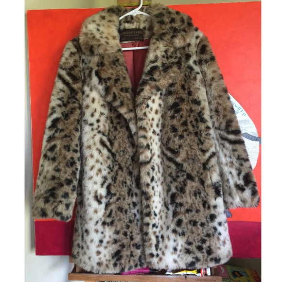 Faux Fur Leopard Jacket