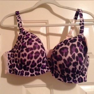NWT  44C cheetah balconette bra