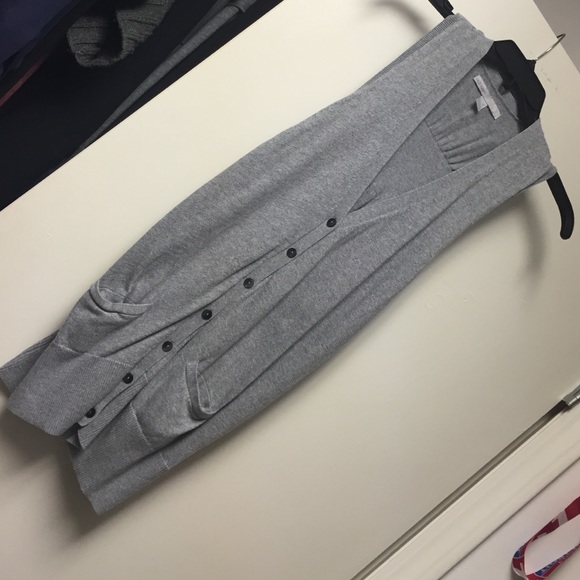 Old navy long tank style cardigan racer back
