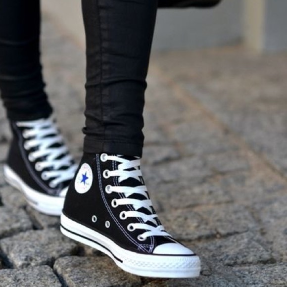 Converse Shoes | Black High Top New | Poshmark