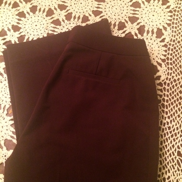 ☀️ Sale Caslon Nordstrom Brand Plum Career Pants - Picture 3 of 4