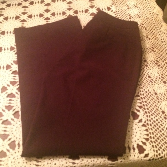 ☀️ Sale Caslon Nordstrom Brand Plum Career Pants - Picture 4 of 4