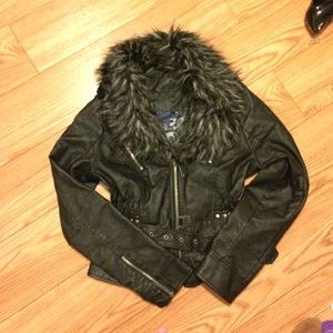 Jou Jou Leather Jacket