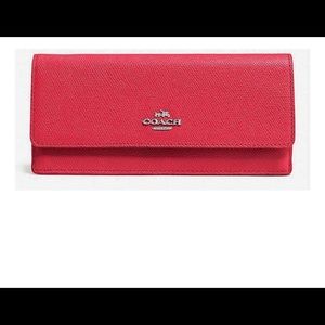 Coach Soft Wallet- Leather