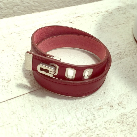 Fossil Leather Bracelet