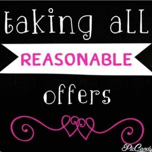 Make offers! Everything must go!