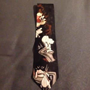 Looney Tunes mania Bugs Bunny Taz Necktie