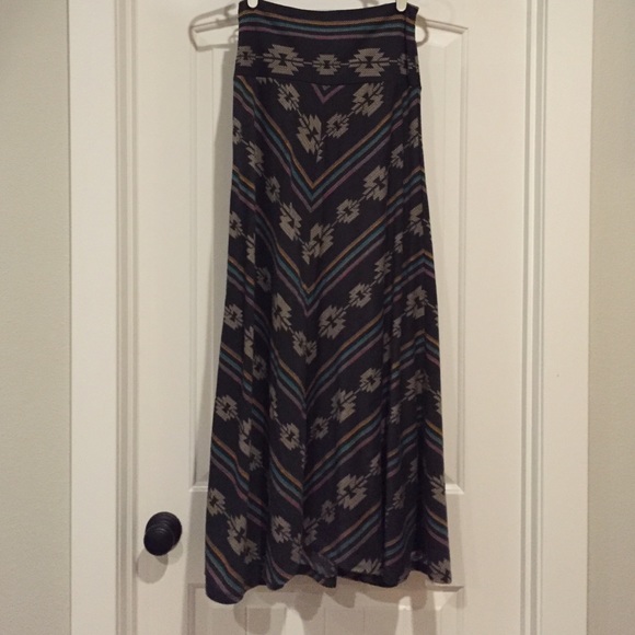 Mossimo Aztec Maxi Skirt