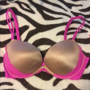 Pink Victoria's Secret bra