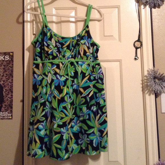 One piece swim dress